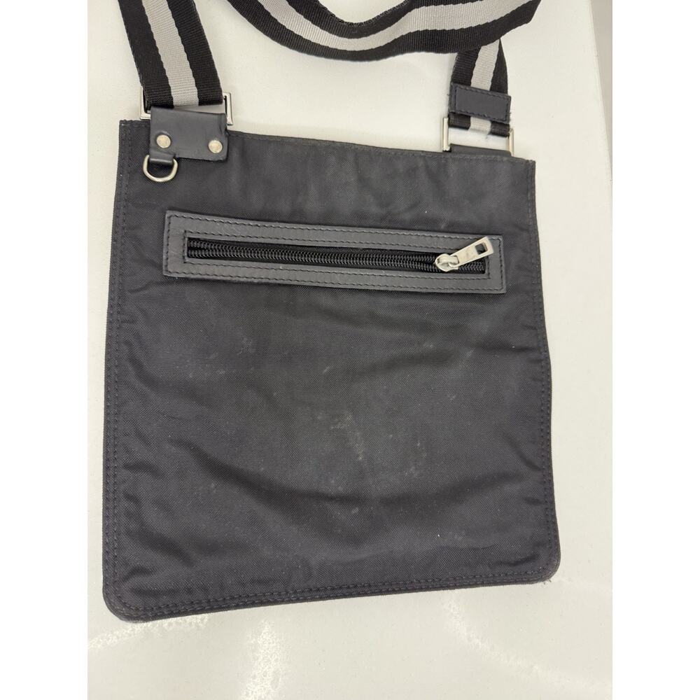 BALLY Bag Shoulder Bag Black TAISTEN SM Bally Stripe TRAINSPOTTING